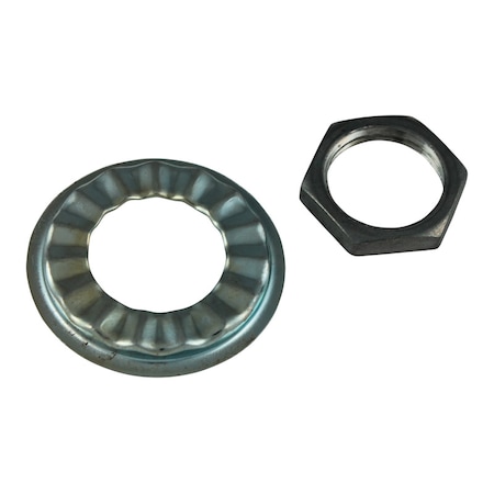 Plumb Pak Plumb Pak Faucet Locknut and Rosette Universal Gray Zinc 2 pc PP800-88